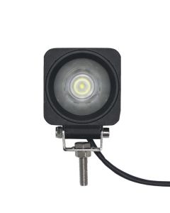 Lampe de travail LED de 2 5/8" x 2 5/8" claire 1 diode 10W