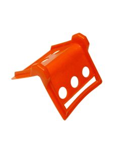 Coin de protection en plastique orange pour courroie de 5 1/2"