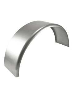 Aile simple 9" x 28" en aluminium 0,090 ronde (jante 14"-15")