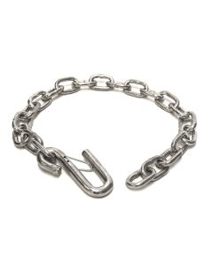 Chaîne de sécurité de 5/16" x 30" 1 crochet à loquet 7,6K RAM