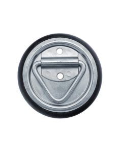 Anneau d'arrimage de 1,2K zingué et base de 4" en plastique