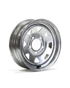 Jante 13" x 4 1/2" 5 trous 1660 lbs galvanisée Jante 13" x 4 1/2" 5 trous 1660 lbs galvanisée