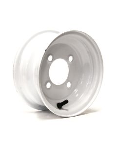 Jante 8" x 3 3/4" 4 trous 1072 lbs blanche
