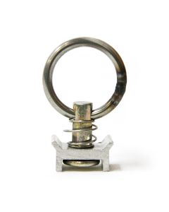 Crochet d'arrimage 3,3K avec anneau rond pour rail d'aluminium SMARTOW