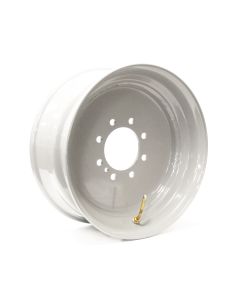 Jante 17 1/2" x 6 3/4" 8 trous 6005 lbs blanche (essieu 10K-12K)