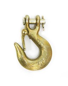 Crochet coulissant de 1/4" avec loquet 3150 lbs grade 70