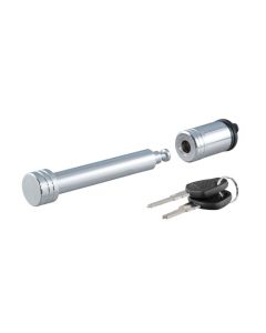 Barrure d'accouplement de 5/8" chrome avec serrure (pour tube 2" et 2 1/2") CURT