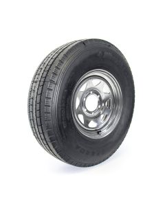 Pneu radial 235/85R16 14 plis LRG 4400 lbs Westlake et jante 16" 6 trous galvanisée