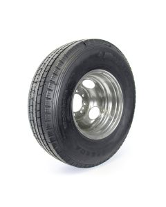 Pneu radial 235/85R16 14 plis LRG 4400 lbs Westlake et jante 16" 8 trous double galvanisée