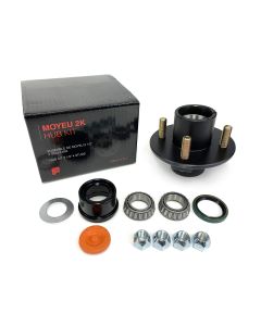 Moyeu à 4 goujons 1/2" B.C. 4" 2K cône 1 1/16" complet (en boîte) FRAMECO