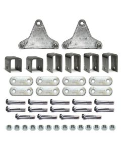 Quincaillerie double 2K-3,5K avec liens mobiles courts et écrous stover