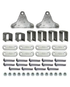 Quincaillerie double 2K-3,5K avec liens mobiles longs et écrous stover