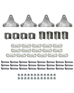 Quincaillerie triple 2K-3,5K avec liens mobiles courts et écrous stover