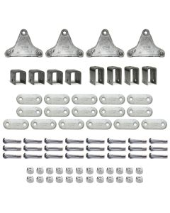 Quincaillerie triple 2K-3,5K avec liens mobiles longs