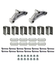 Quincaillerie double 5,5K avec liens mobiles moyens et écrous stover