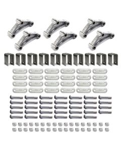 Quincaillerie quadruple 5,5K avec liens mobiles longs