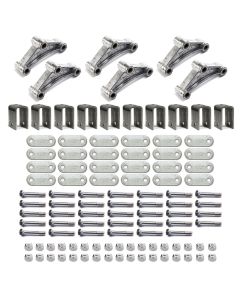 Quincaillerie quadruple 5,5K avec liens mobiles moyens