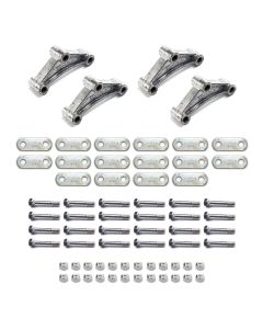 Quincaillerie triple 5,5K sans main d'attache avec liens mobiles courts