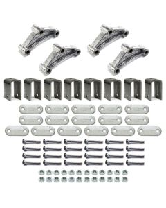 Quincaillerie triple 5,5K avec liens mobiles moyens et écrous stover