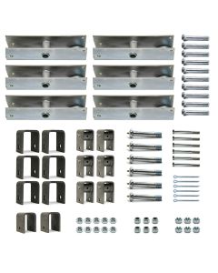 Quincaillerie quadruple industrielle 8K écrous stover