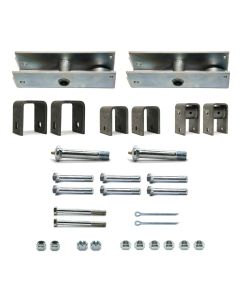 Quincaillerie double industrielle 6K avec stabilisateur 13" et écrous stover