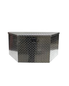 Coffre triangulaire 36" x 16" x 19" aluminium 2mm FRAMECO