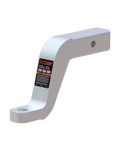 Barre d'accouplement de 2" x 2" en aluminium (surbaissée 6") 8K CURT