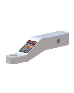 Barre d'accouplement de 2" x 2" en aluminium (surbaissée 2") 8K CURT