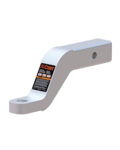 Barre d'accouplement de 2" x 2" en aluminium (surbaissée 4") 8K CURT