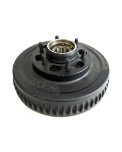 Tambour de 12" x 2" à 6 goujons 1/2" B.C. 5,5" 5,2K-7K Nev-R-Lube 42mm seul DEXTER