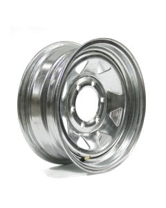 Jante 15" x 6" 6 trous 2830 lbs galvanisée