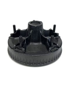 Tambour/moyeu de 12" x 2" à 5 goujons 9/16" 7K maison mobile graissé et assemblé seul FRAMECO