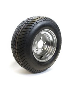 Pneu 20.5" x 8" x 10" 12 plis LRF 1670 lbs Hakuba et jante 10" 5 trous galvanisée