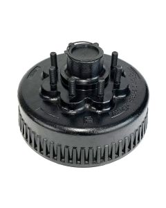 Tambour 12 1/4" x 3 3/8" 8 goujons 5/8" B.C. 6,5" 8K graissé et assemblé seul FRAMECO