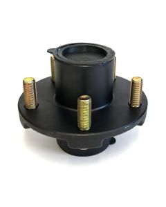 Moyeu à 5 goujons 1/2" B.C. 4,5" 2K roue 8"-12" assemblé et graissé seul FRAMECO