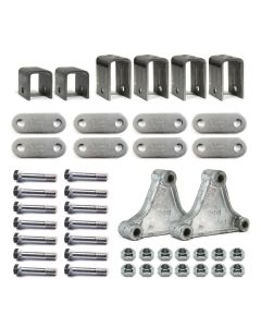 Quincaillerie double 2K-3,5K avec liens mobiles moyens et écrous stover