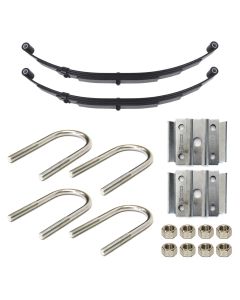 Ensemble de ressorts 2K à 2 yeux 4L 26" x 1 3/4" pour tube de 2" avec quinc.