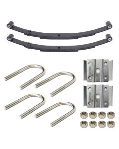 Ensemble de ressorts 3K à 2 yeux 3L 26" x 1 3/4" pour tube de 2" avec quinc.