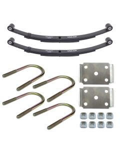 Ensemble de ressorts 4K à 2 yeux 3L 25 1/4" x 1 3/4" pour tube de 3" avec quinc.