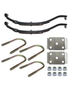 Ensemble de ressorts 3K à glissière 4L 26 1/4" x 2" pour tube de 3" avec quinc.