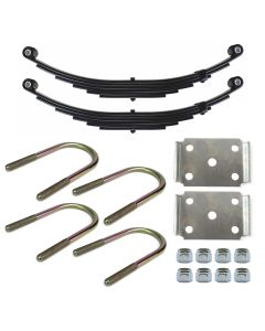 Ensemble de ressorts 6,7K à 2 yeux 6L 25 1/4" x 1 3/4" pour tube de 3" avec quinc.