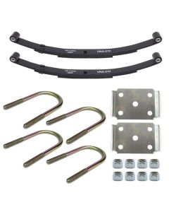 Ensemble de ressorts 2,5K à 2 yeux 3L 25 1/8" x 1 3/4" pour tube de 3" avec quinc.