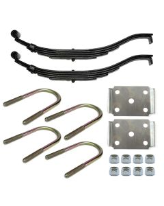 Ensemble de ressorts 7K à glissière 5L 25 1/2" x 2" pour tube de 3" avec quinc.