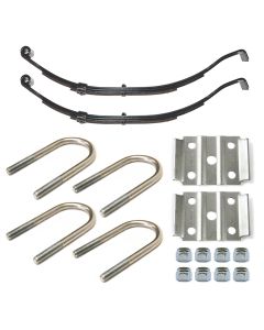 Ensemble de ressorts 1,6K à glissière 3L 24 1/2" x 1 3/4" pour tube de 2 3/8" avec quinc.