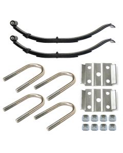 Ensemble de ressorts 2,1K à glissière 4L 24 1/2" x 1 3/4" pour tube de 2 3/8" avec quinc.