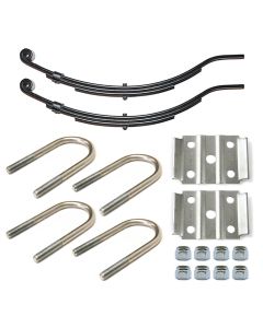 Ensemble de ressorts 3,4K à glissière 3L 24 1/2" x 1 3/4" pour tube de 2 3/8" avec quinc.