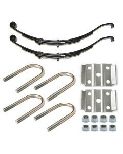 Ensemble de ressorts 3,4K à glissière 3L 24 1/2" x 1 3/4" pour tube de 2 3/8" avec quinc.