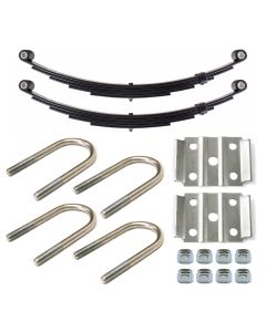 Ensemble de ressorts 3K à 2 yeux 4L 23 1/2" x 1 3/4" pour tube de 2 3/8" avec quinc.