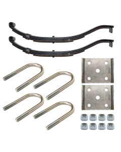 Ensemble de ressorts 3K à glissière 4L 26 1/4" x 2" pour tube de 2 3/8" avec quinc.