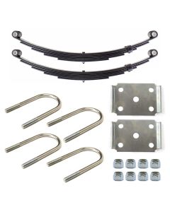 Ensemble de ressorts 5K à 2 yeux 4L 23 1/8" x 1 3/4" pour tube de 3" avec quinc.